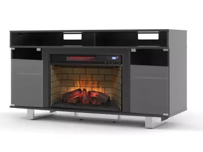 Electric Fireplace Free 3D model purchase