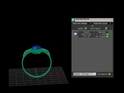 ring gold Free 3D model purchase