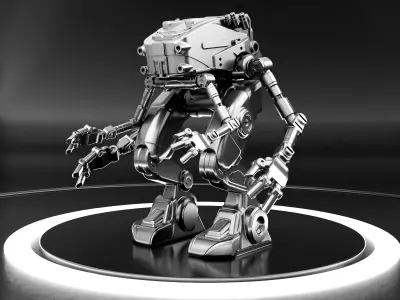 Robot Tank  3D print model