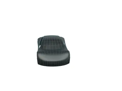 Car Guide Mesh Free low-poly 3D model