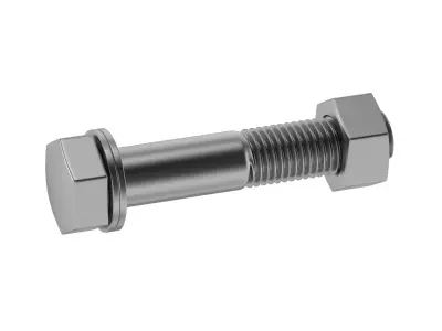 Hex Bolt  3D model