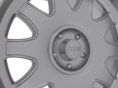 FOOSE CHALLENGER WHEEL 3D PRINT MODEL 3D print model