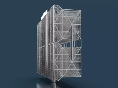 Type 965 Radar  3D model