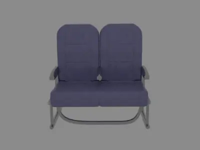 Plane Seat  3D model
