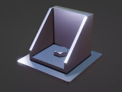 Lug Support 3D Model Low-poly 3D model Low-poly 3D model