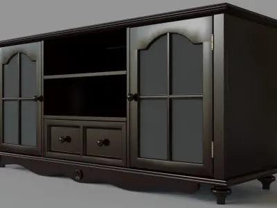 Coventry Large Tv Console 3D model