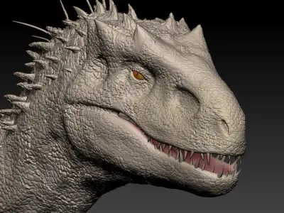 Indominus rex 3D model get