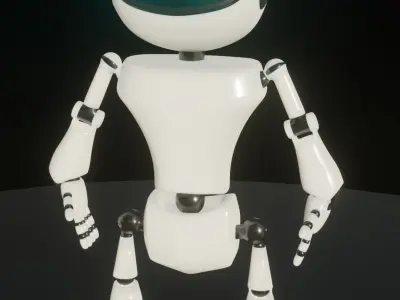 ChotuRobo Free low-poly 3D model
