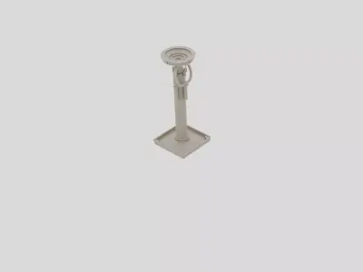 Industrial Factory Drum Pump Stand for 3D print 3D model