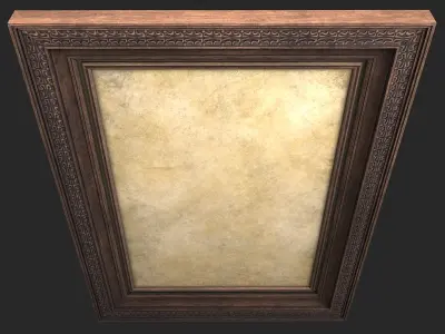 picture wood 3D model