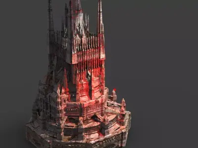 Arch Barons Military Tower  3D model