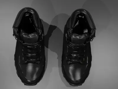 Military shoes 3D model