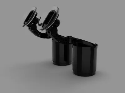 Universal Car Cup Holder 3D model