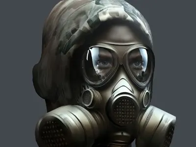 Helmet 3d model military combat Military Low-poly 3D model buy
