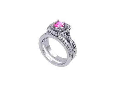 Wedding Ring  3D print model 258