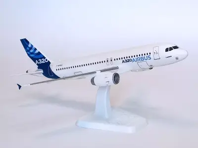 111112 Model kit Airbus A320CEO IAE WTF Up 3D print model
