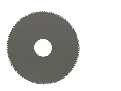 circular saw blade Free 3D print model