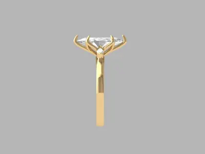 Wedding Ring  3D print model 83