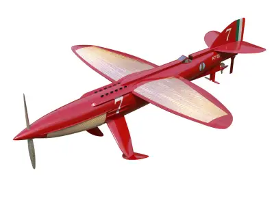 Piaggio P7 3D model