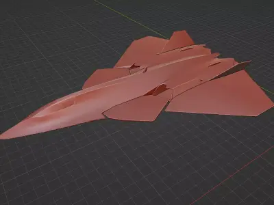 Lockheed NGAD prime Free 3D model