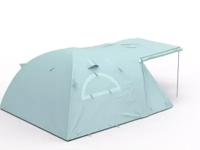 Outdoor Camping Tent 3D model purchase