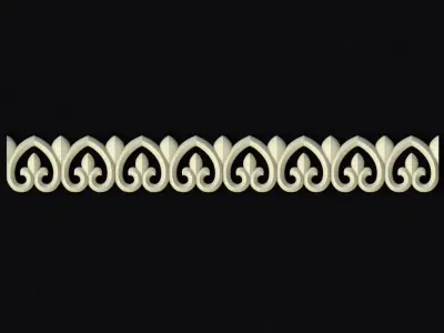 Central decor ornament for furniture Free 3D model buy