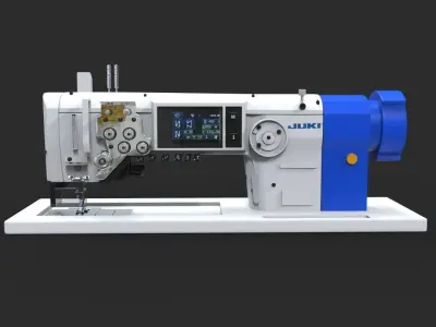 JUKI LU2800 Sewing machine 3d model Low-poly 3D model