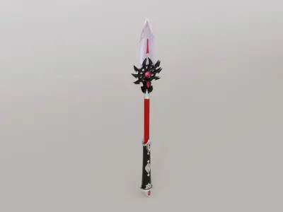 Stylized Axe 03 Low-poly 3D model