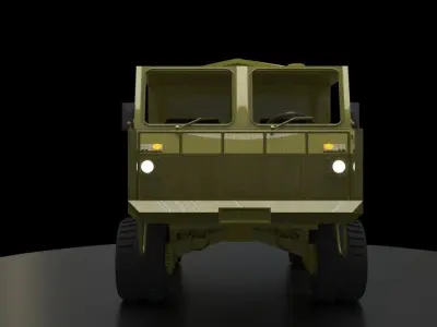 Military Truck Free 3D print model