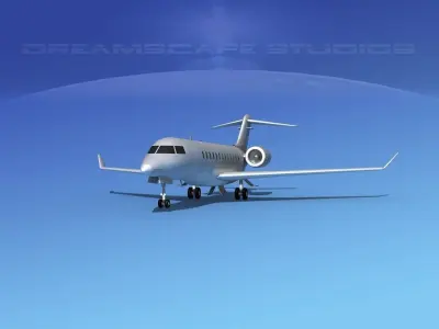Global Express 6000 Bare Metal 3D model