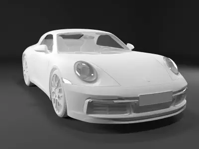 free luxury car 3d model vol05 Free 3D model