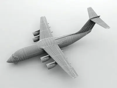 Avro RJ-100 - British Airways 3D model