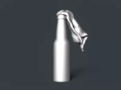 Molotov Cocktail RoZ 3D print model
