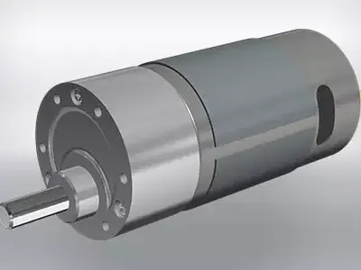 Motor DC Free 3D model