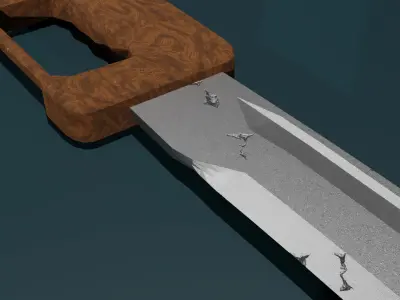 game ready low poly sword pack Low-poly 3D model