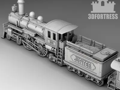 steam train remake 3D print model