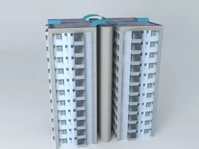 MP Bhaban 3 Free 3D model