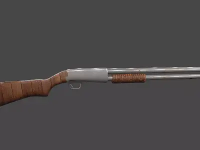 Pump Gun 3D model