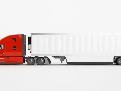  Freightliner Cascadia 2025 Truck Trailer 02 