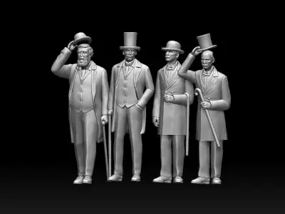 gentlemans 3D print model