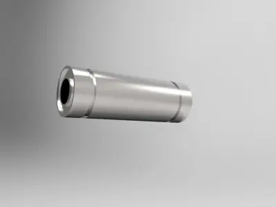 Long Type Linear Ball Bearing Bushing Series Low-poly 3D model