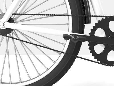 Bicycle 3D model order