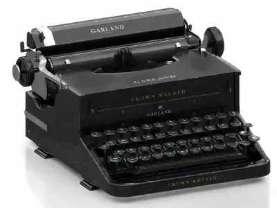 Vintage Typewriter 3D model