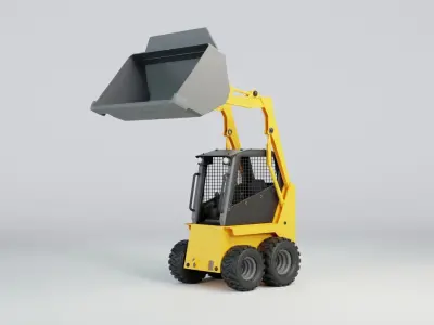 Mini Excavator PACK 3D model
