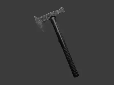 Survival Tomahawk Axe Free low-poly 3D model