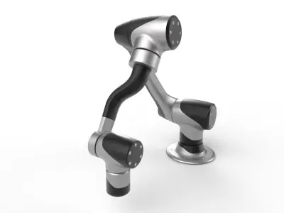 Robotic Arm M03 Low-poly 3D model