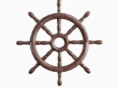 Vessel Wheel 02 3D model