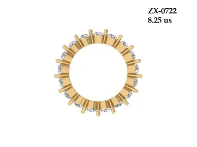 Wedding Art Deco band 3D print model buy