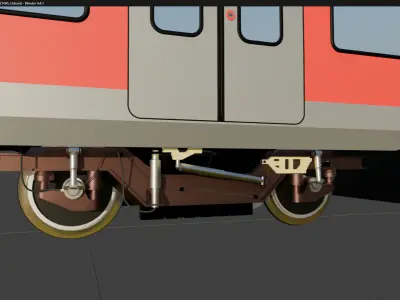 ET 490 - S-Bahn Hamburg 3D model