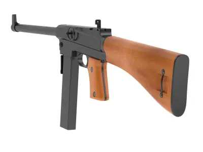 MAS-38 airsoft gun 3D model